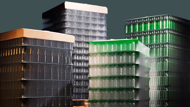 MSK packaging lines allow the glass industry a cost-effective range of packaging solutions