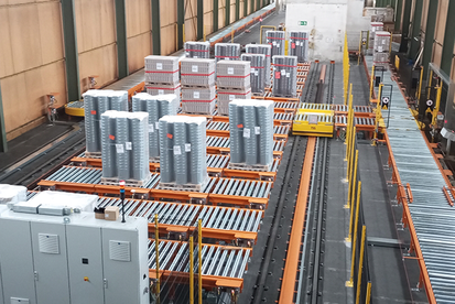 Pallet logistics fully automated right into the truck