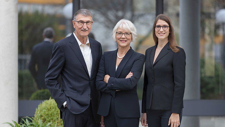 President & Founder Reiner Hannen and Managing Partners Christina Hannen and Linda Hannen