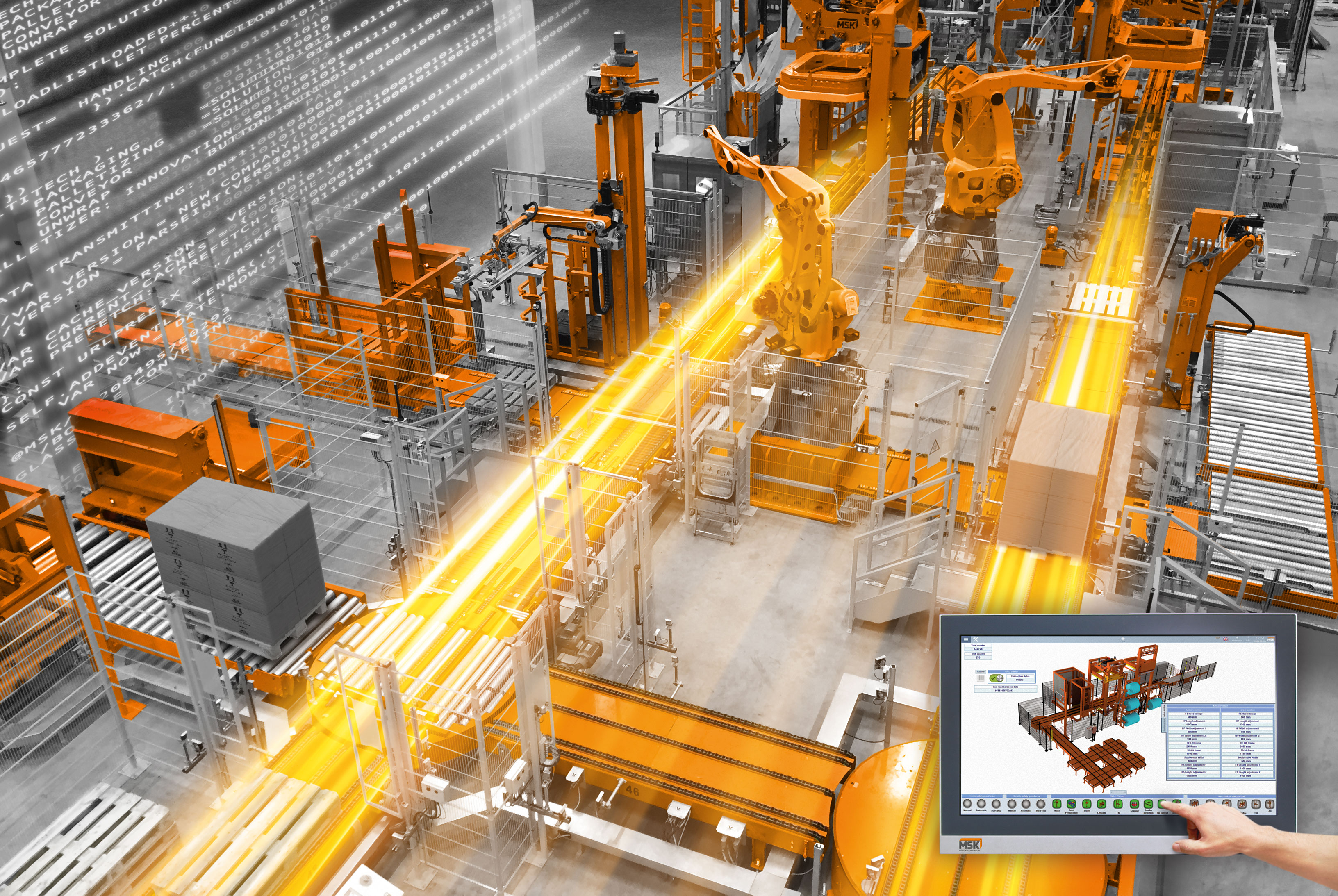 MSK is a global brand for packaging machinery and intralogistics systems